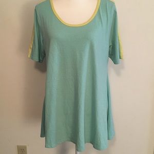 LuLaRoe Swing Top short sleeve Size L
